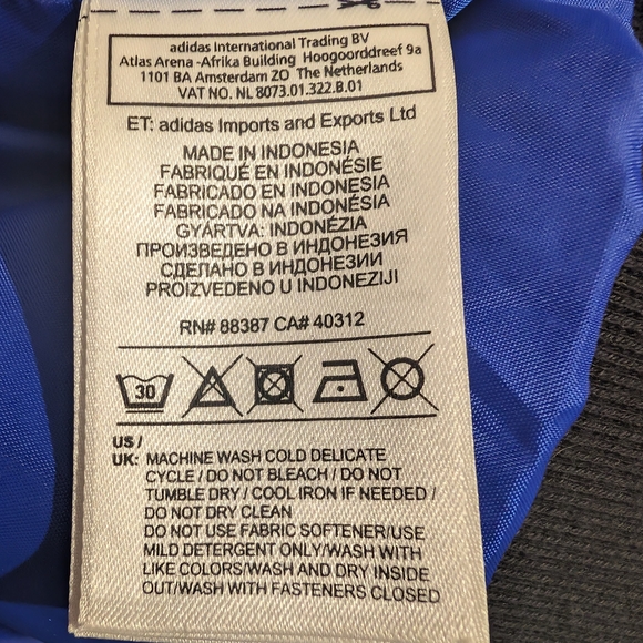 Pre-owned Adidas Blue Jacket - Picture 7 of 13